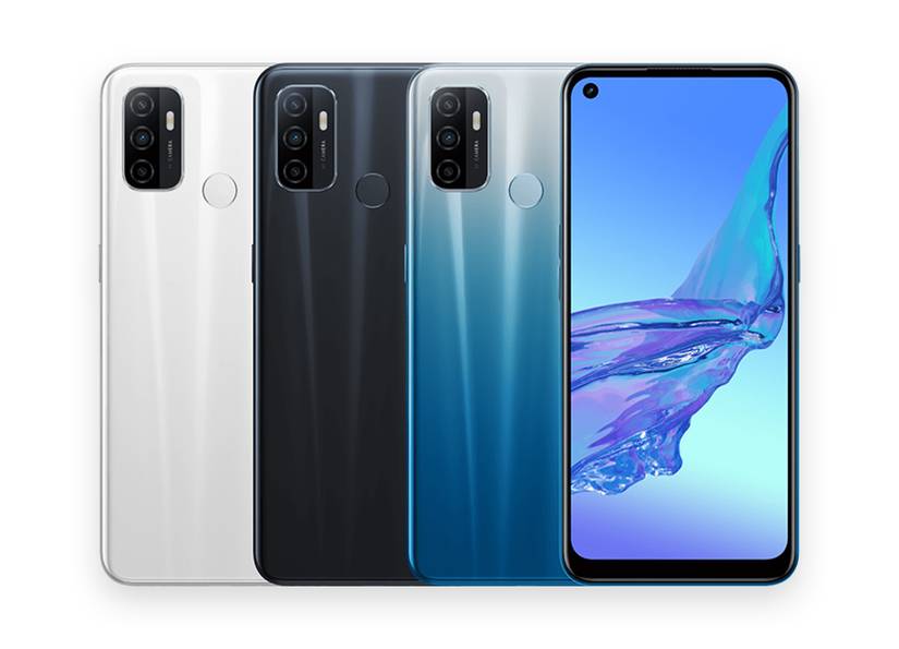 OPPO A53 color variants