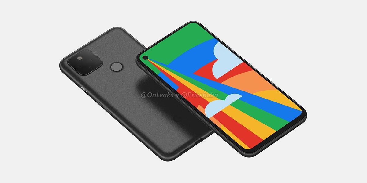 Pixel 5 leaked render
