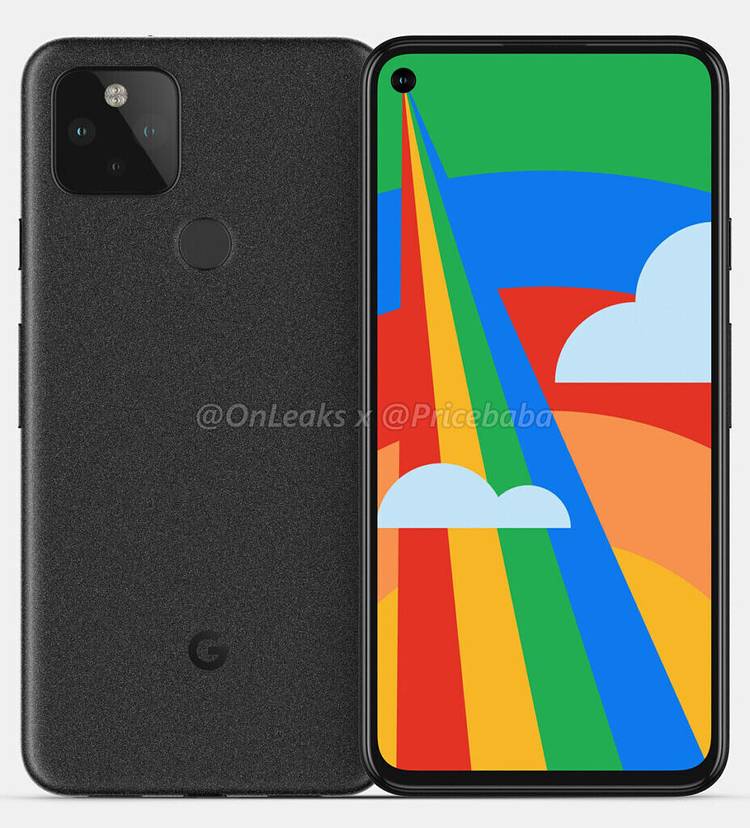 Pixel 5 leaked renders