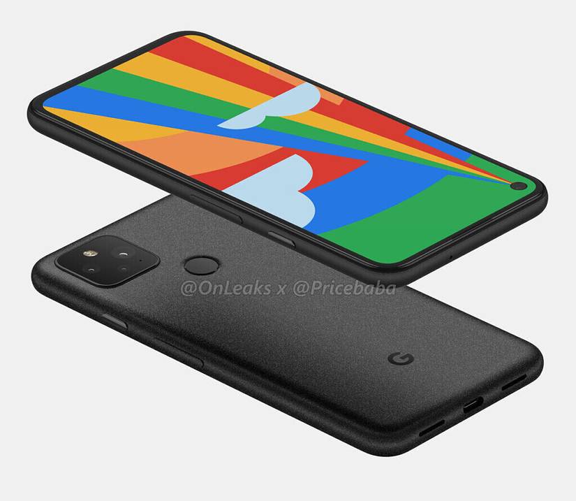 Pixel 5 leaked renders