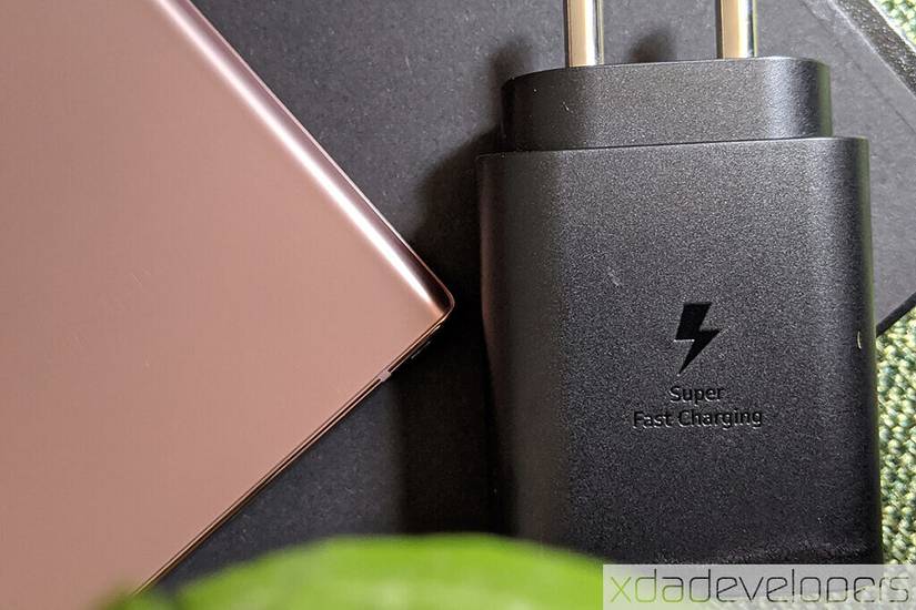 samsung galaxy note 20 ultra 25w fast charger