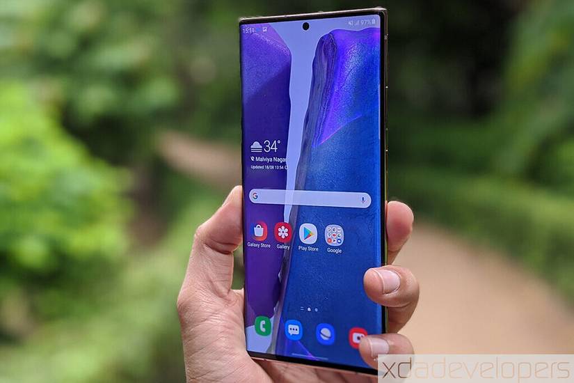 Samsung Galaxy Note 20 Ultra 5G display