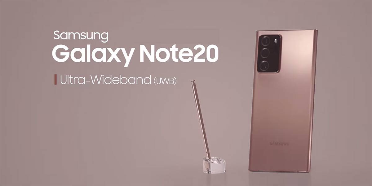 The Samsung Galaxy Note 20 Ultra features NXP