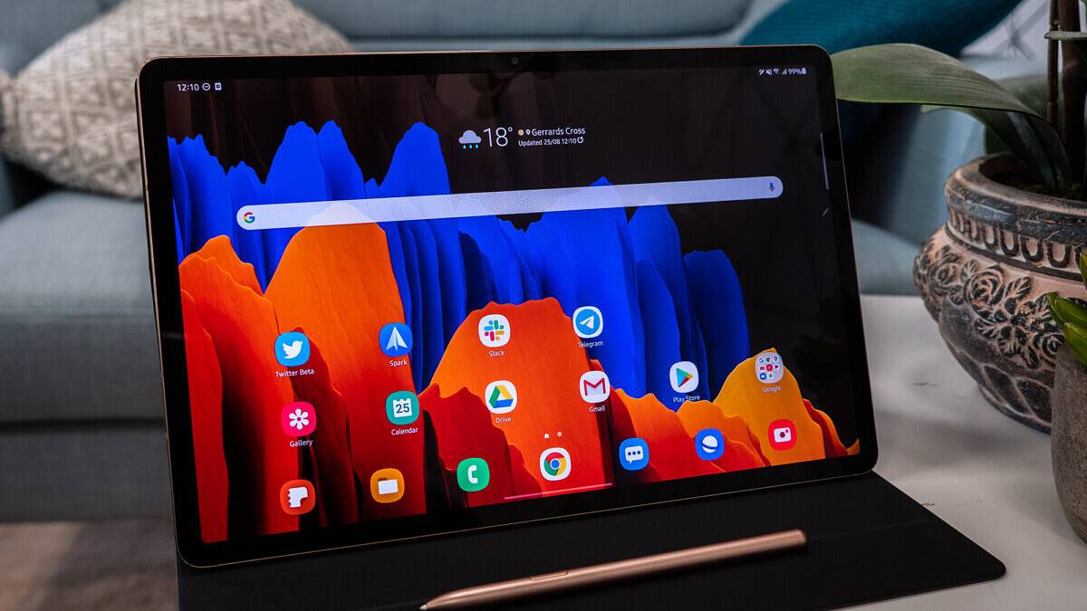 Samsung Galaxy Tab S7 Plus with S Pen
