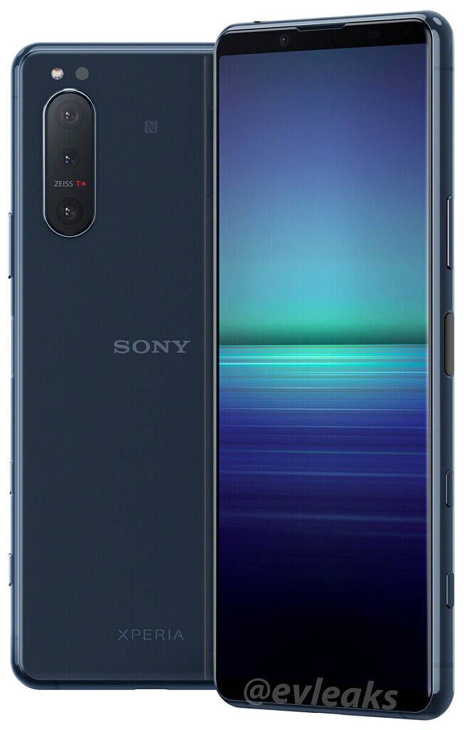 Sony Xperia 5 II leaked render