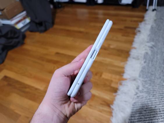 Microsoft Surface Duo with bumper