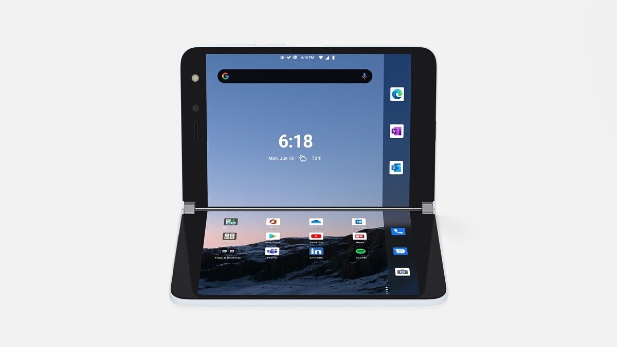 The Microsoft Surface Duo has two screens and runs Android, for $1399