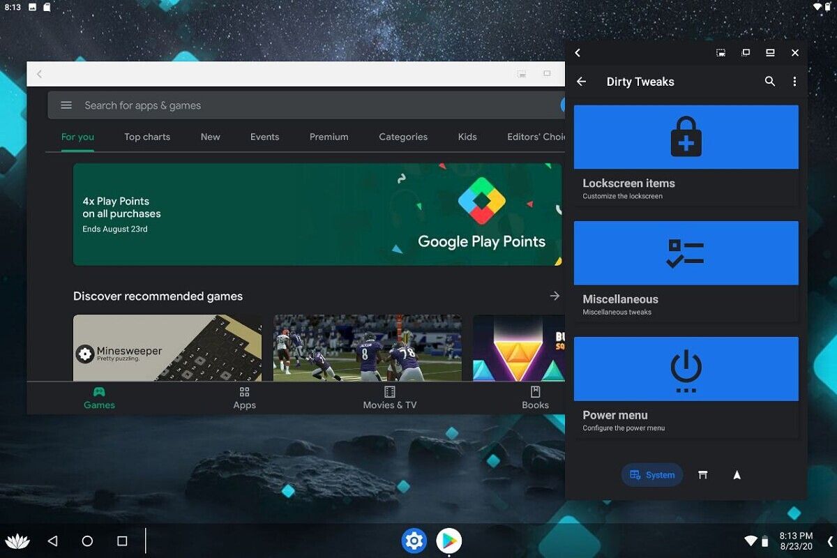 The Android Generic project aims to bring custom ROMs to your PC