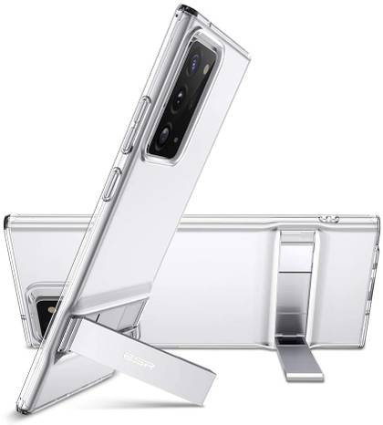 Being able to prop up your phone while you're out and about is one of the big selling points for this case. Others include a raised screen and camera bezels to protect against scratches, and additional grip.