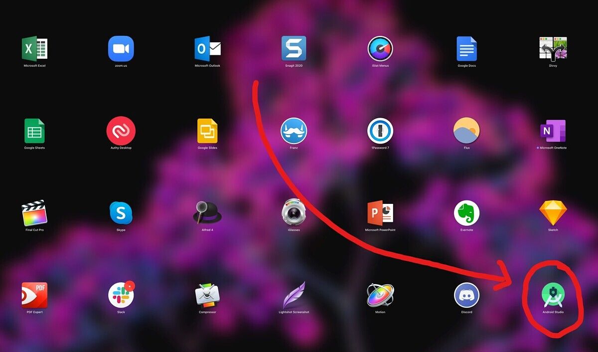 Android Studio on macOS