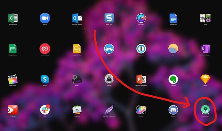 Android Studio on macOS