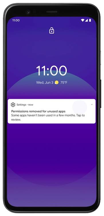 Android 11 permission auto-revoke
