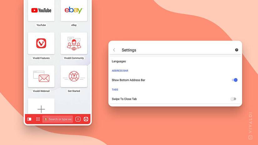 Vivaldi Browser on Android gets configurable address and tab bars, full ...
