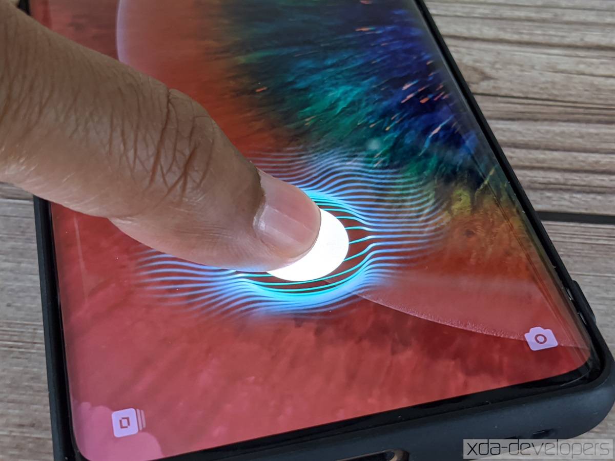 ColorOS 11 new fingerprint animation