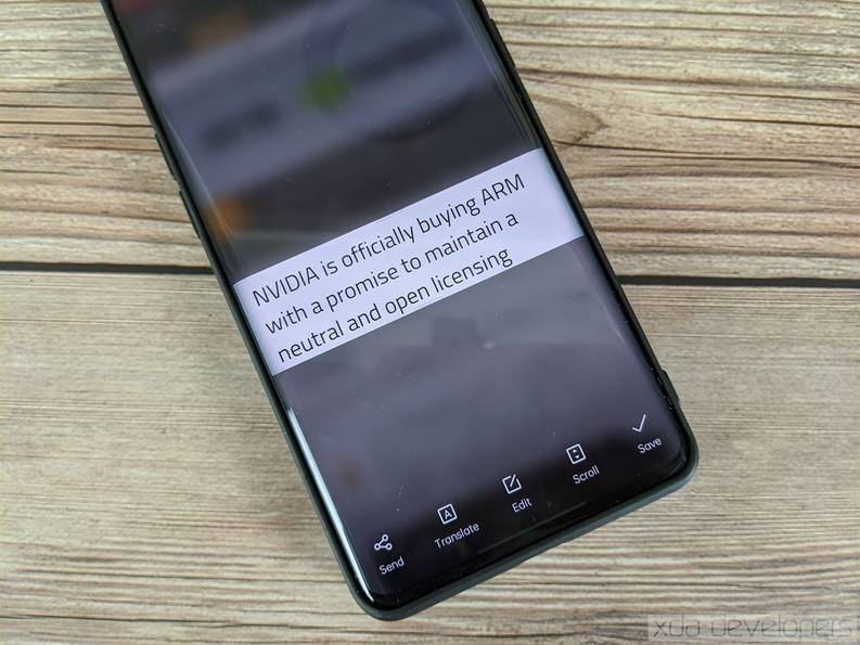 ColorOS 11 integration with Google Lens