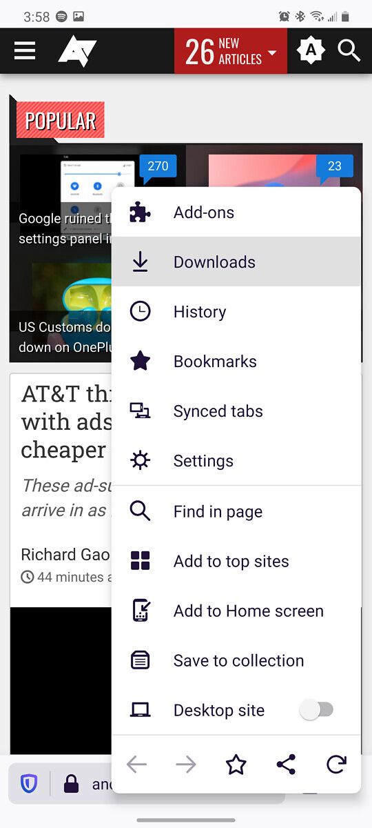 Firefox 81 Android