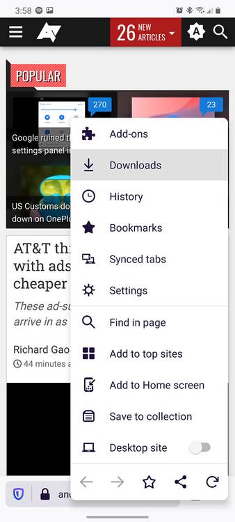 Firefox 81 Android