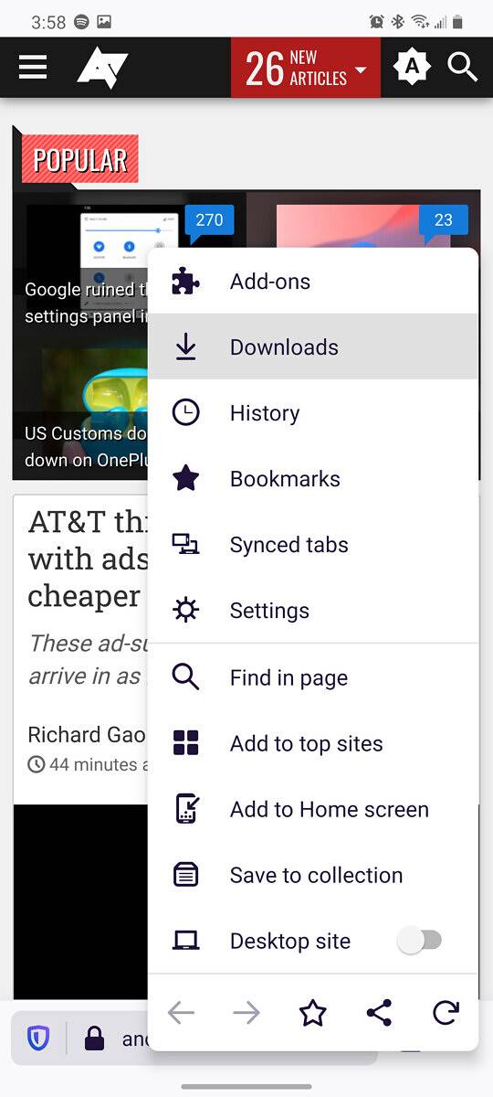 Firefox 81 Android