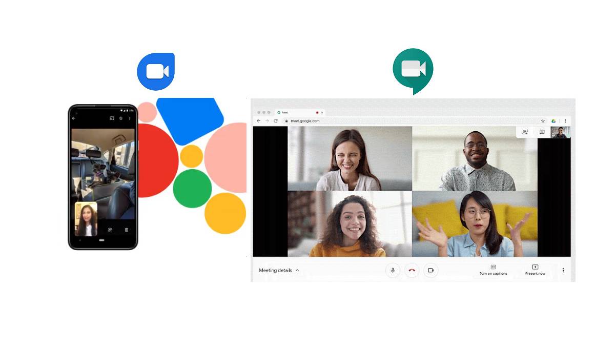 Google Meet adds background blurring, Google Duo gets screen sharing