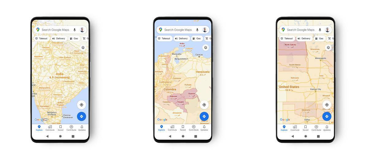 Google Maps adds a COVID-19 layer to track coronavirus trends by region