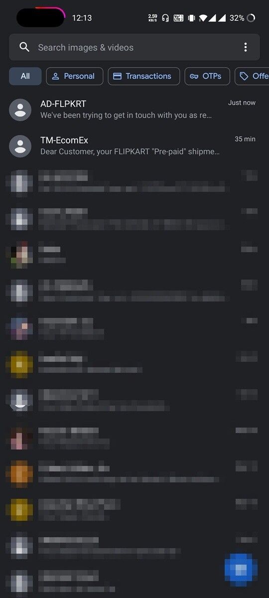 [Update: Initial rollout] Google Messages app tests categorizing your ...