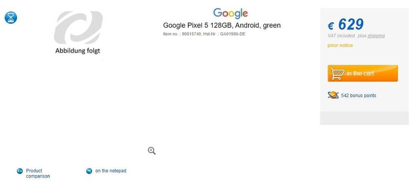 Google Pixel 5