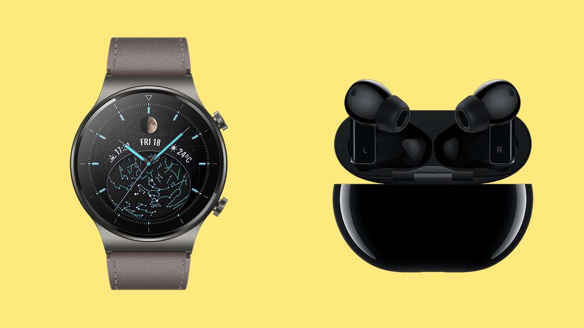 Huawei Watch GT 2 Pro and Huawei FreeBuds Pro