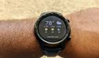 Wear OS weather tile on the Mobvoi TicWatch Pro 3