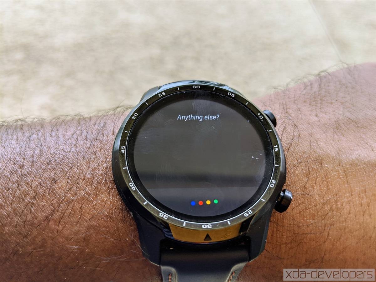 Google Assistant on the Mobvoi TicWatch Pro 3