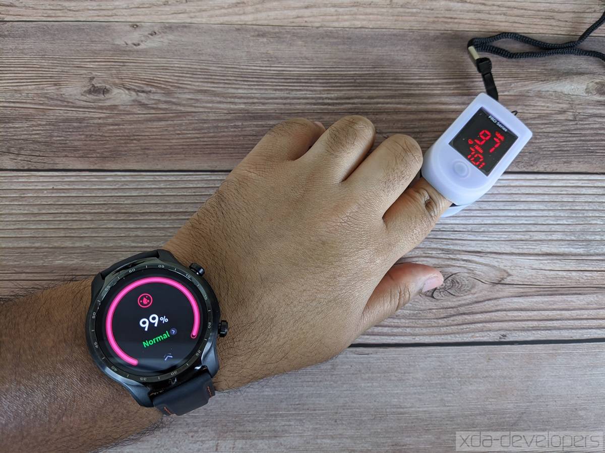 Mobvoi TicWatch Pro 3 Oxygen SpO2 monitoring