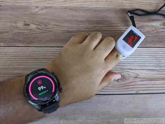 Mobvoi TicWatch Pro 3 Oxygen SpO2 monitoring