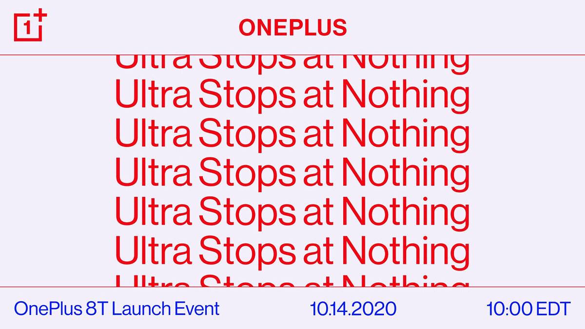 OnePlus 8T Launch Event