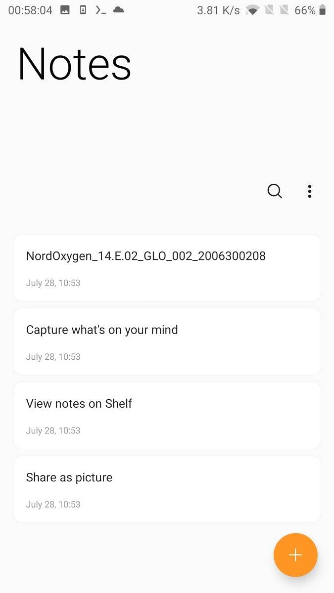 OnePlus Notes OxygenOS 11 Design 2