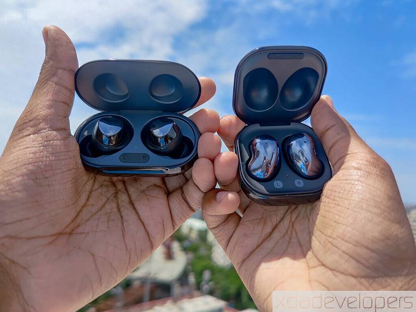 Samsung Galaxy Buds Live - Comparison with Samsung Galaxy Buds+