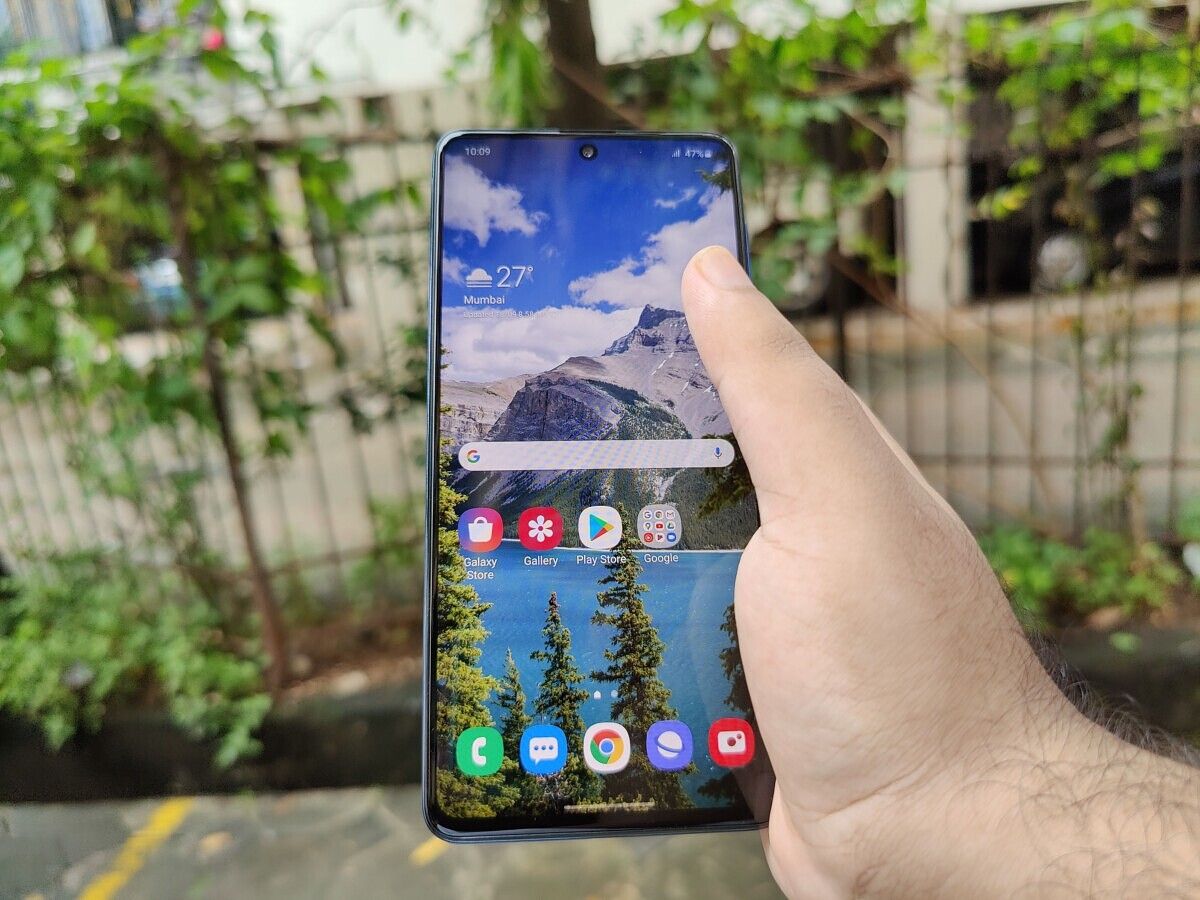Samsung Galaxy M51 screen