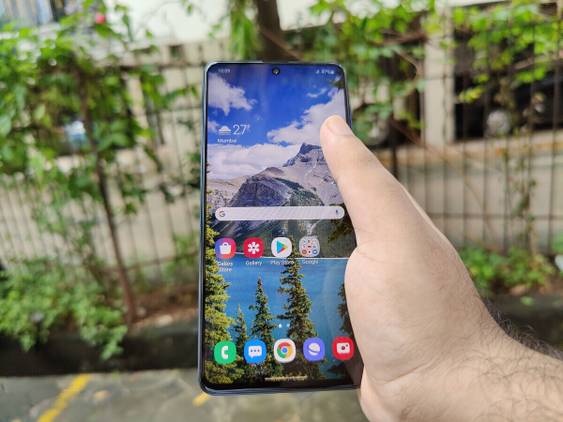 Samsung Galaxy M51 screen