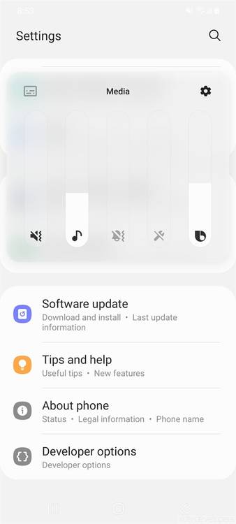 One UI 3.0 beta on the Samsung Galaxy S20