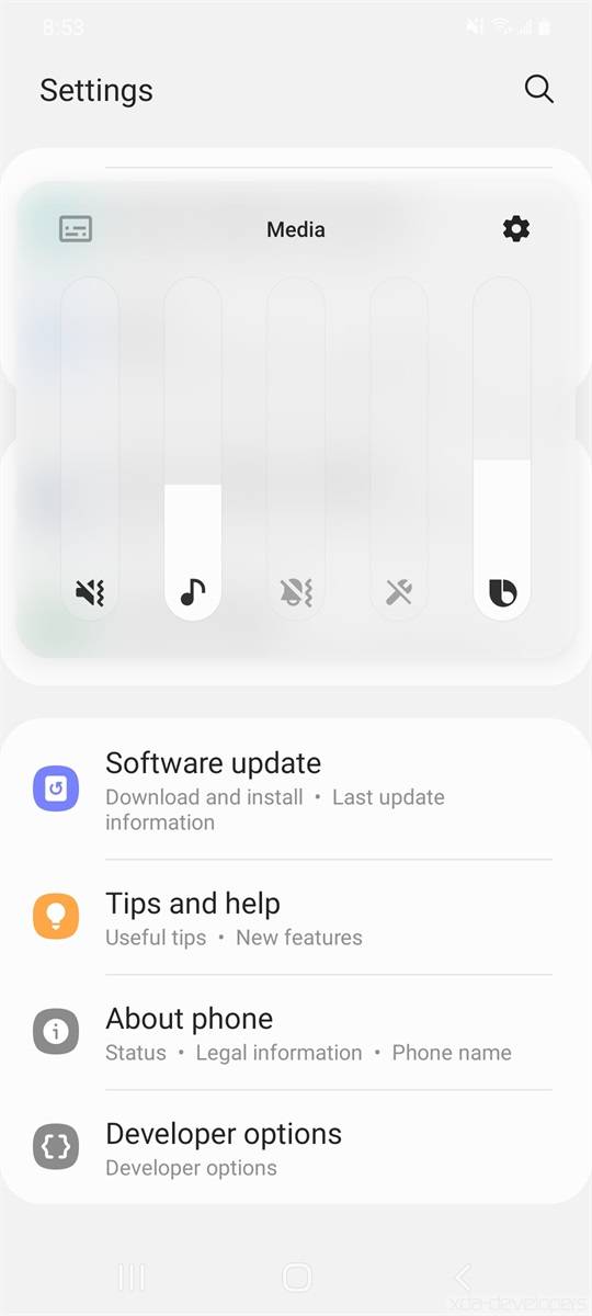 One UI 3.0 beta on the Samsung Galaxy S20