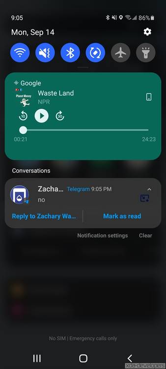 Android 11 features in One UI 3.0