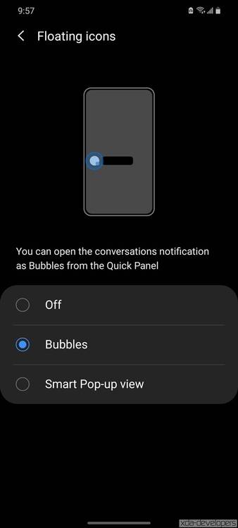 Android 11 features in One UI 3.0