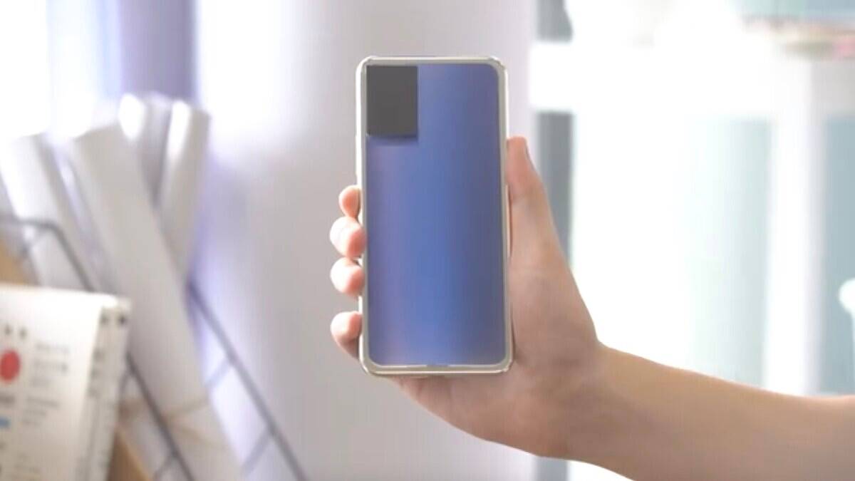 Vivo shows off a color changing smartphone using electrochromic glass