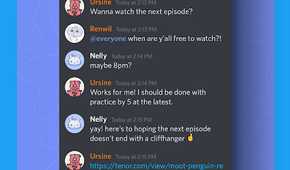 Discord Chat Screen