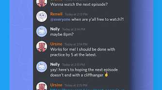 Discord Chat Screen