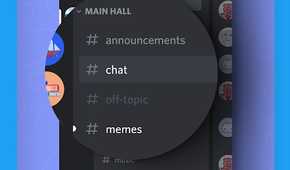 Discord Server/Channel View