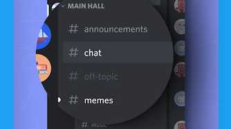 Discord Server/Channel View
