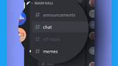 Discord Server/Channel View