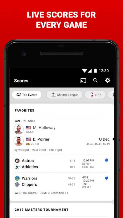 ESPN Live Sports