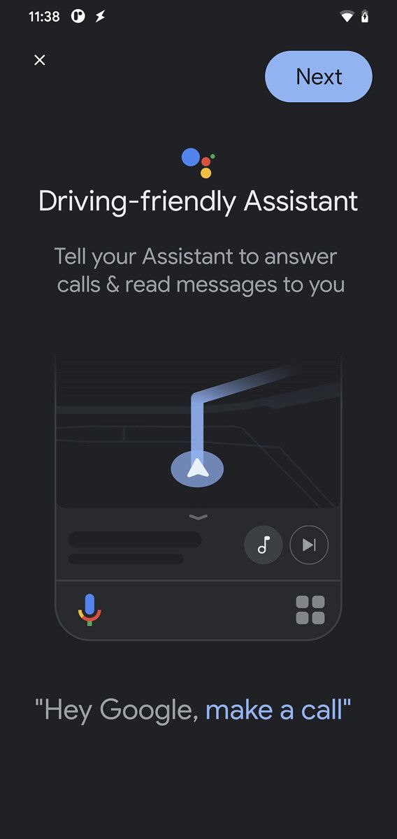Google Assistant preps keyboard dictation, Driving Mode and more