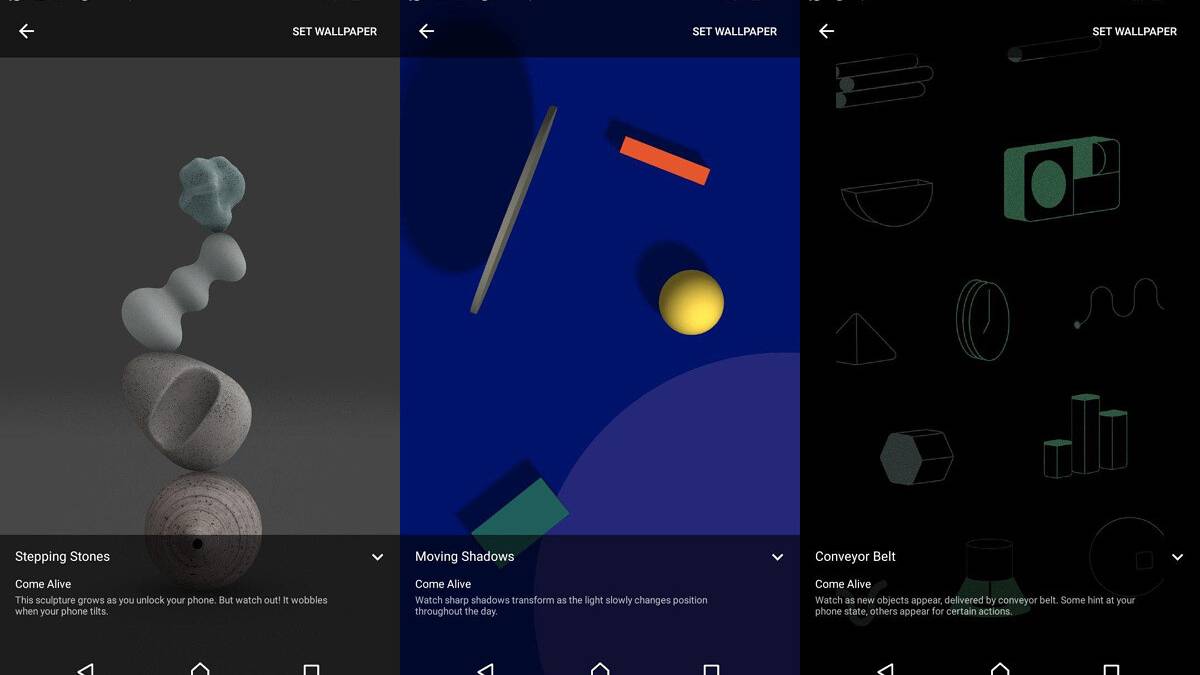 Download the live wallpapers from the Google Pixel 5 on any device, image size:1200x675