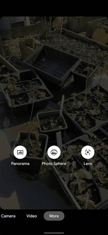 Google Pixel 5 new camera UI more settings